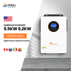 Split Phase Inverter 120V 240V Hybrid Solar Power Inverter US Version for Home Use MPPT Solar Charger (Copy)