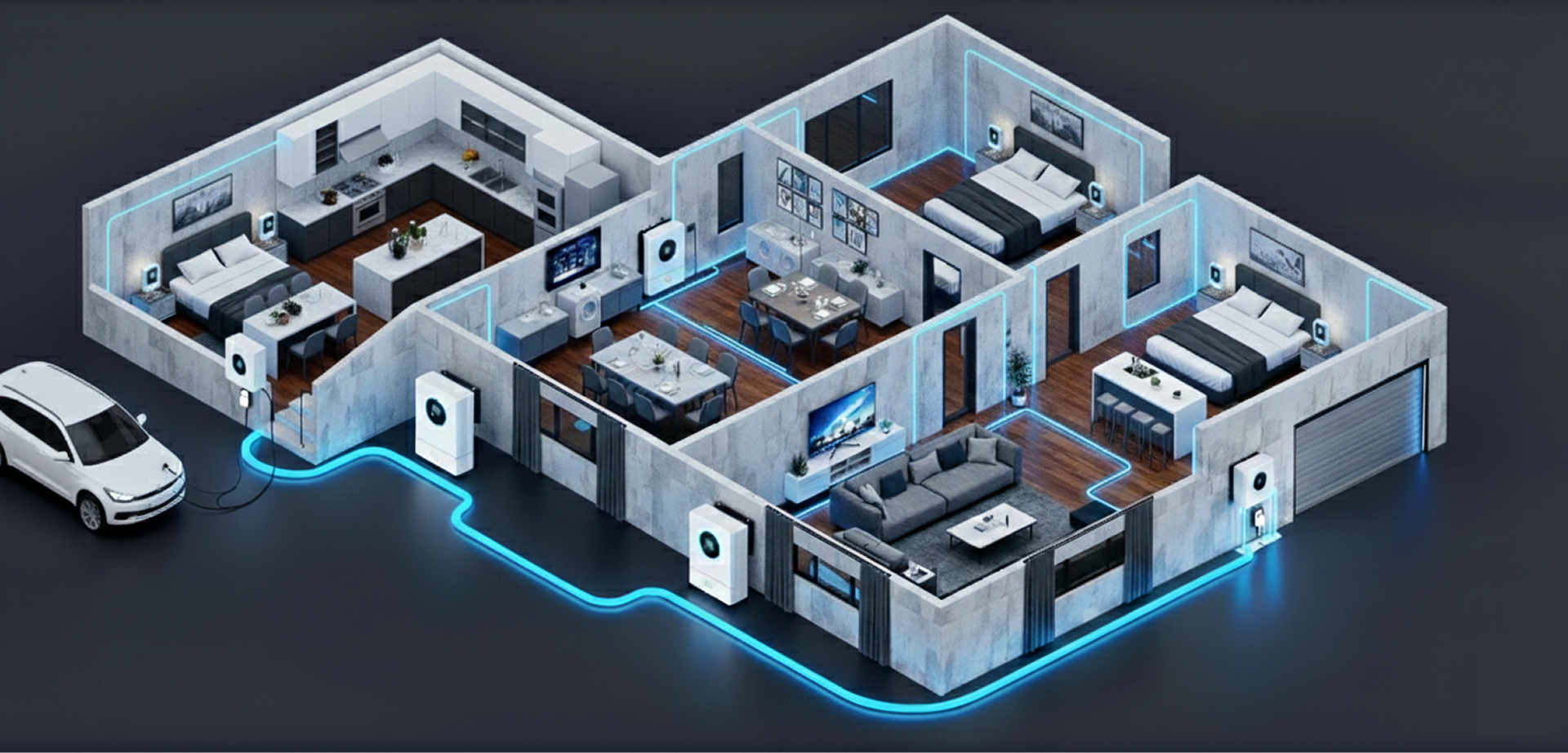Faraj Smart Solar Home Overview